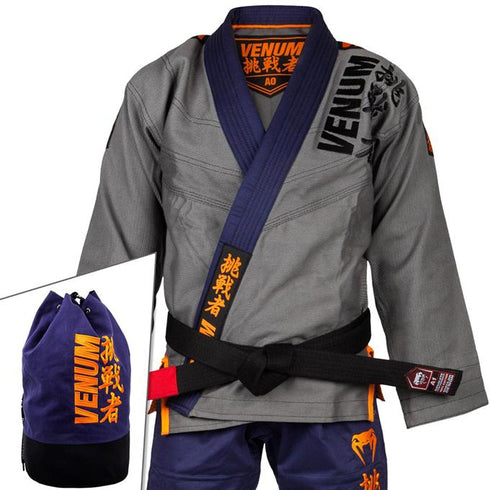 Venum-Challenger 4.0 Jiu Jitsu Gi - Navy-1